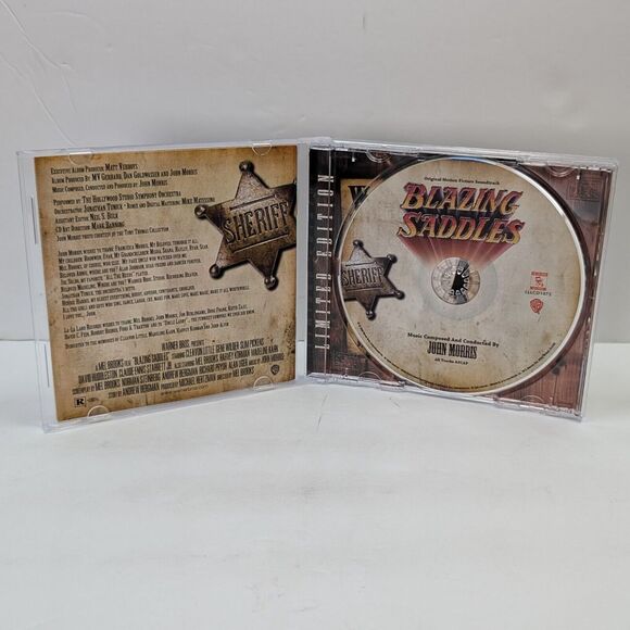 Blazing Saddles Soundtrack Promo CD John Morris Limited Edition 3000 CD's OOP - Picture 3 of 4